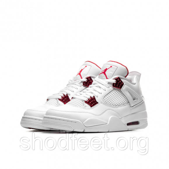 Жіночі кросівки Jordan 4 Retro Metallic Red