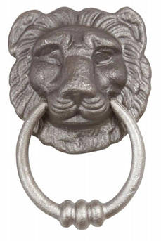 Дверна ручка-стучалка IBFM 856/M Античне срібло