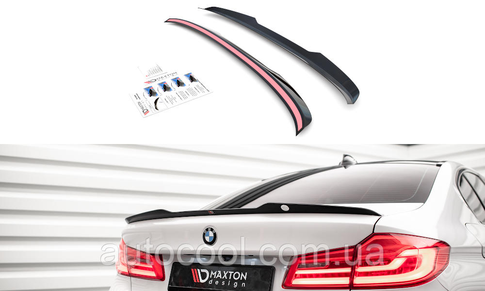 Спойлер кришки багажника BMW 5 серії G30 2017+ г.в. Maxton Design