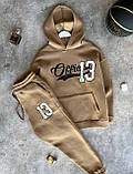 Чоловічий спортивний костюм M952 бежевий М, фото 3