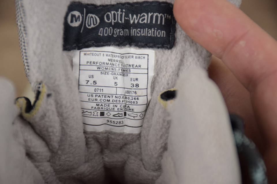 Merrell whiteout 8 waterproof sale
