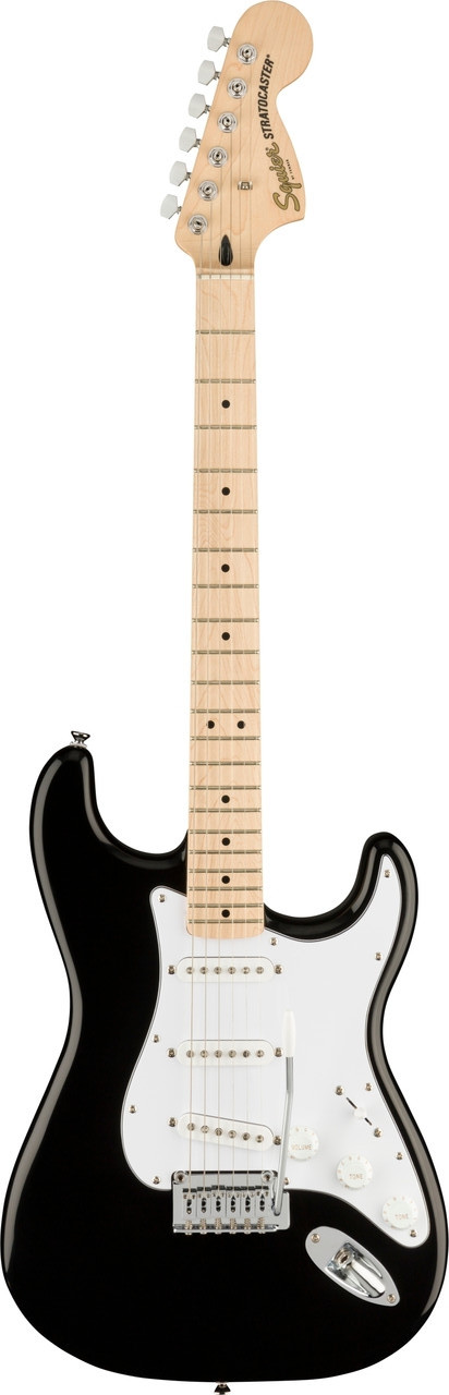 Електрогітара SQUIER AFFINITY STRATOCASTER MN BLACK, фото 1