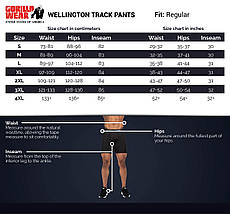 Спортивні штани Gorilla Wear Wellington Track Pants XXL, фото 3