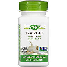 Луковица чеснока Nature's Way "Garlic Bulb" 580 мг (100 капсул)