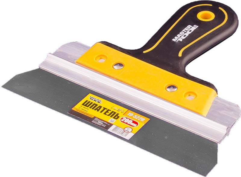 MasterTool Шпатель AL-PROFI, 200* 35 мм, TPR ручка, Арт.: 19-5220, фото 1