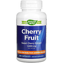 Екстракт плодів черешні Nature's Way "Cherry Fruit, Sweet Cherry Extract" 1000 мг (180 капсул)