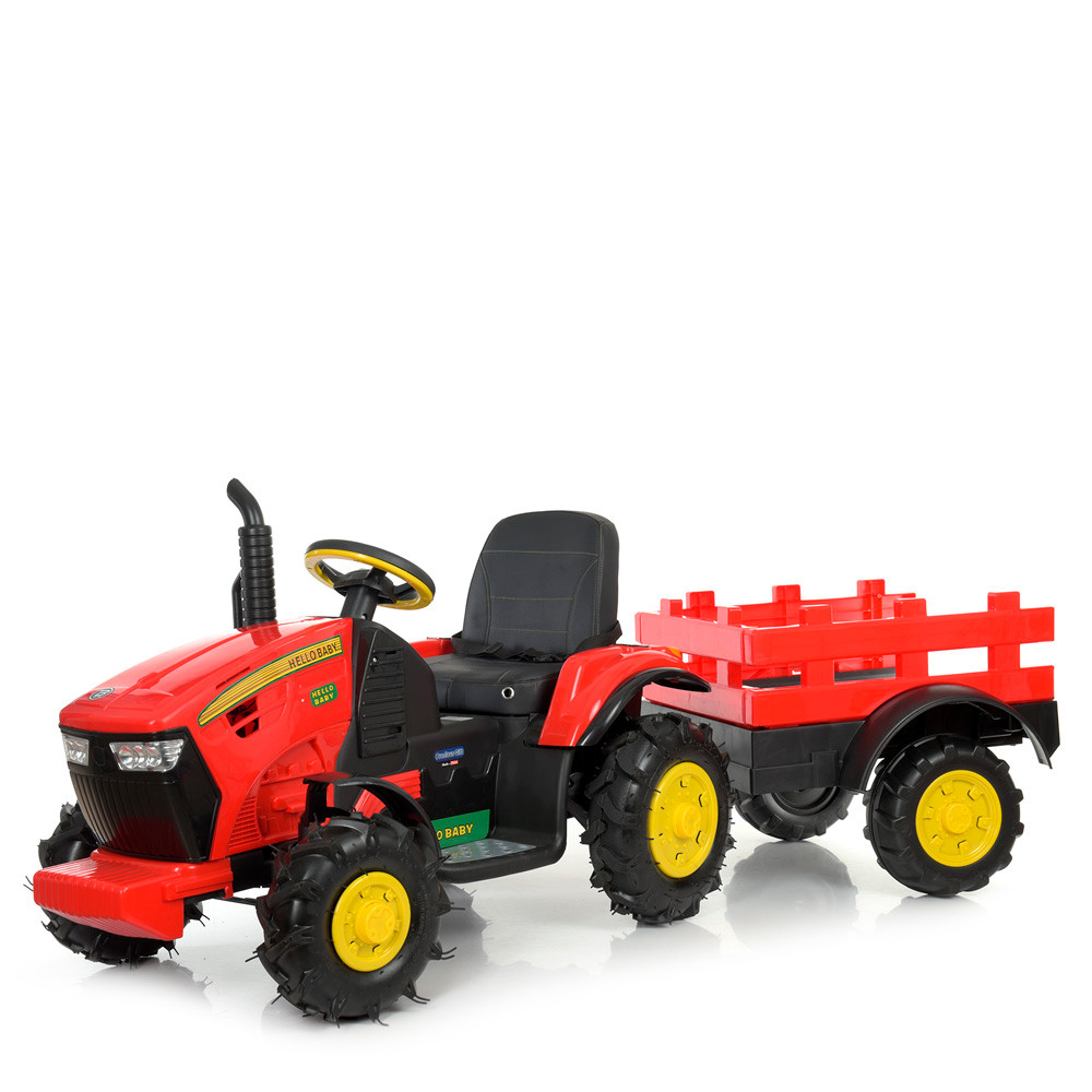 Дитячий електромобіль-Трактор з причепом Bambi Racer Bambi Racer M 4619ABLR-3