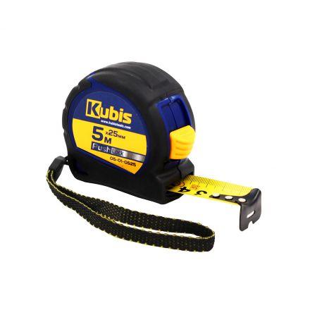 Рулетка вимірювальна PushLock 5 м*25 мм
