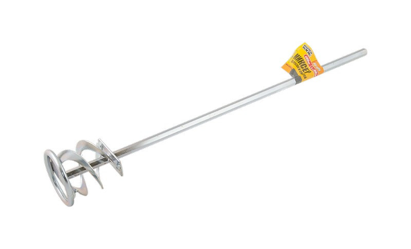 MasterTool Міксер для фарб і сумішей стрічковий D 60 мм L 400 мм, Арт.: 80-0016
