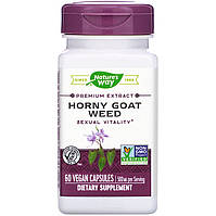 Горянка Nature's Way "Horny Goat Weed" для сексуального здоровья, 500 мг (60 капсул)