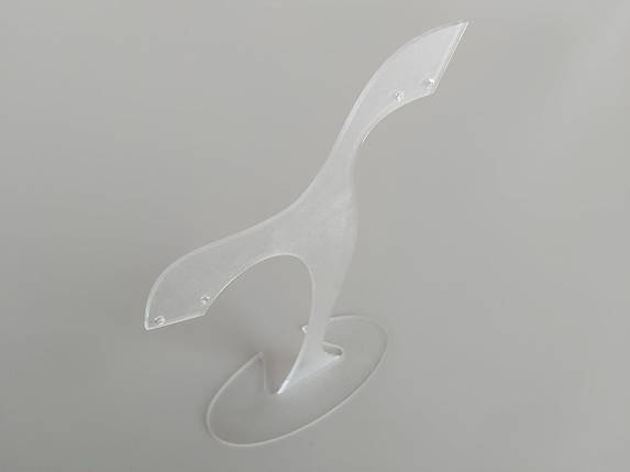 Підставка-вітрина для сережок матового кольору (акрилова)., фото 2