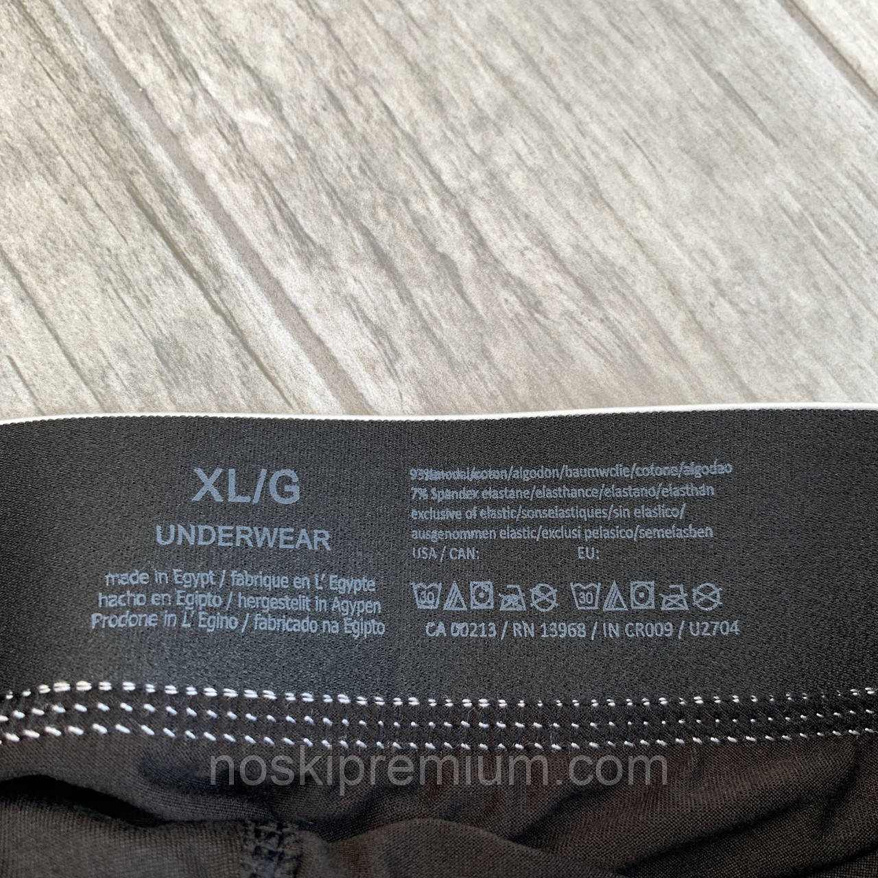 Трусы мужские боксеры хлопок с бамбуком Calvin Klein CK1, чёрные, размер 3XL (52), 09032 - фото 4 - id-p1541103116