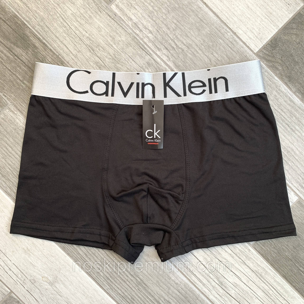 Трусы мужские боксеры хлопок с бамбуком Calvin Klein CK1, чёрные, размер 3XL (52), 09032 - фото 1 - id-p1541103116