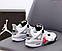 Жіночі кросівки Air Jordan 4 Retro White Cement, фото 3