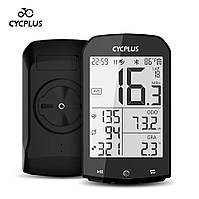 Велокомп'ютер Cycplus M1 GPS. Синхронізація зі Strava, підтримка датчиків пульсу, каденсу, 2 кріплення, Type C