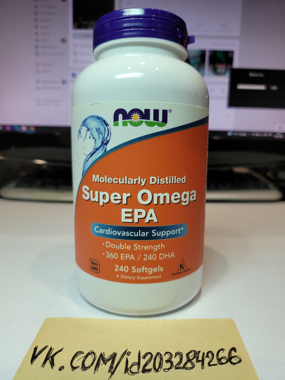 Нау фудс супер омега Now Foods Super Omega EPA 240 гелевых капсул рыбий жир