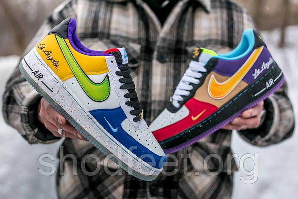 Nike Air Force 1 07 LV8 What The LA ShodFeet 1561604931