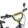 Велосипед дитячий двоколісний Profi Y2043-1 20" зріст 130-150 см вік 7 до 11 років жовтий, фото 4