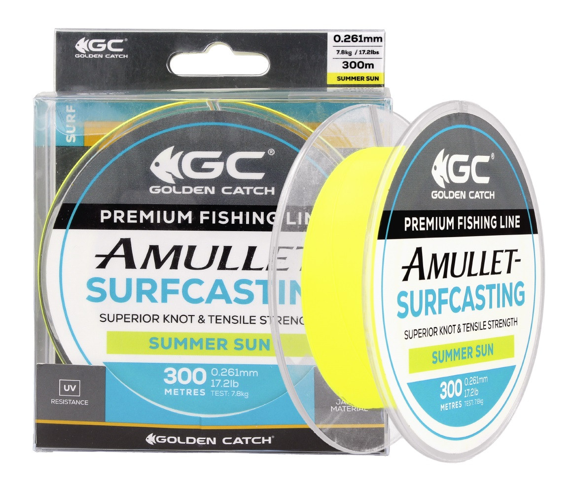 Волосінь Golden Catch Amullet SS 300 м, 0.309 мм (морська), фото 1