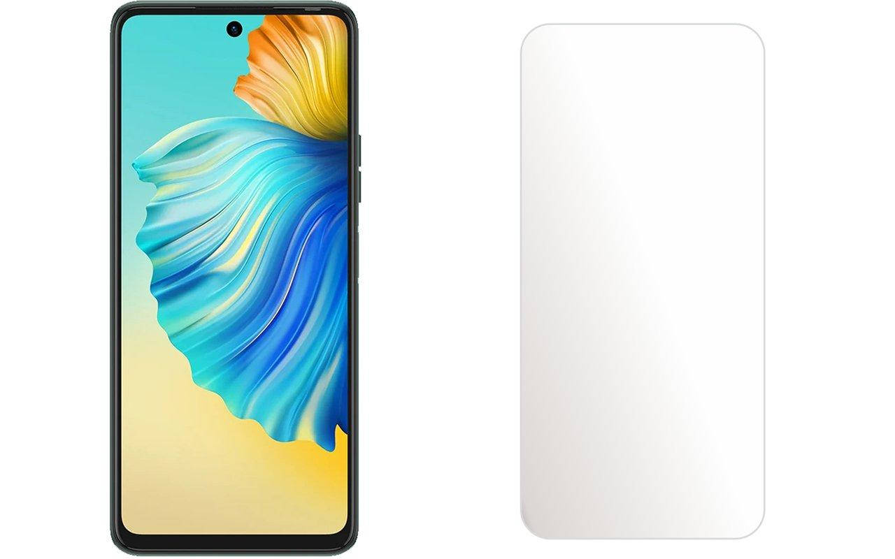 

Прозрачное защитное стекло Tecno Camon 17P (CG7n), Прозрачный