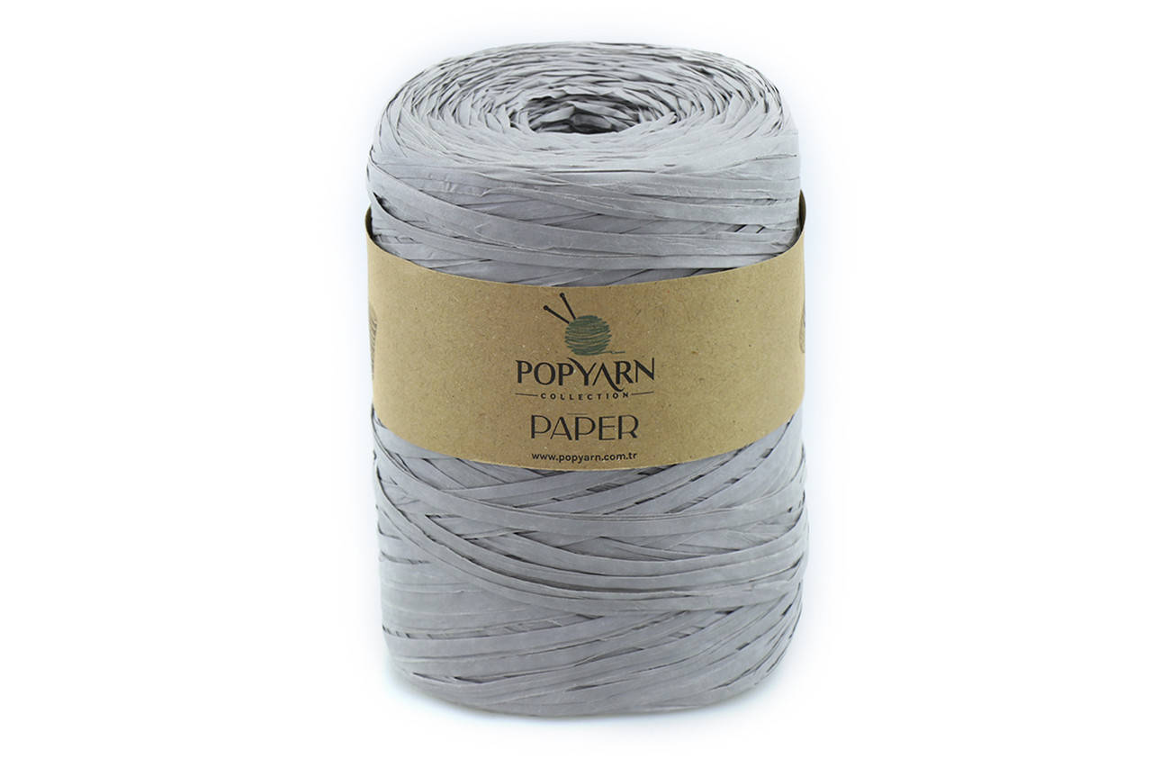 

Popyarn Paper (Rafiia), Серый №514