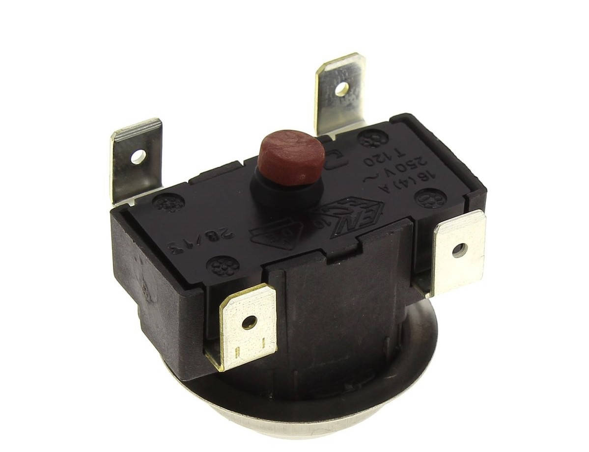 

Оригинальный защитный термостат 80°C, 16A, 250V, для бойлеров Electrolux, Fagor, Termal, AEG, Indesit