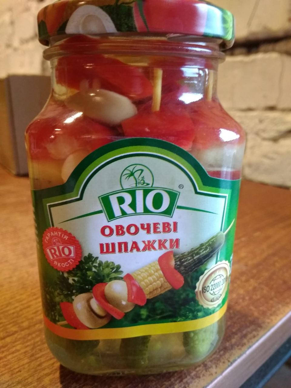 

Ассорти овощное на шпажках 240 г/130 г Rio