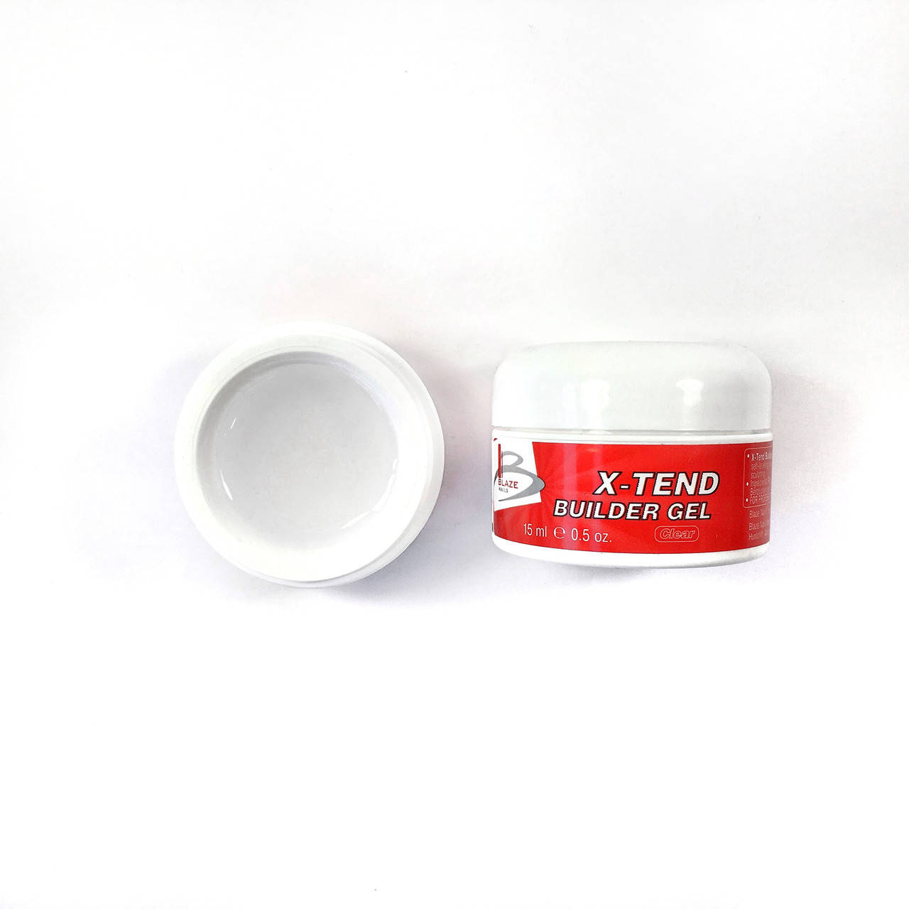 

УФ гель конструирующий средний Blaze Nails X-Tend Builder Gel Clear прозрачный 15 мл
