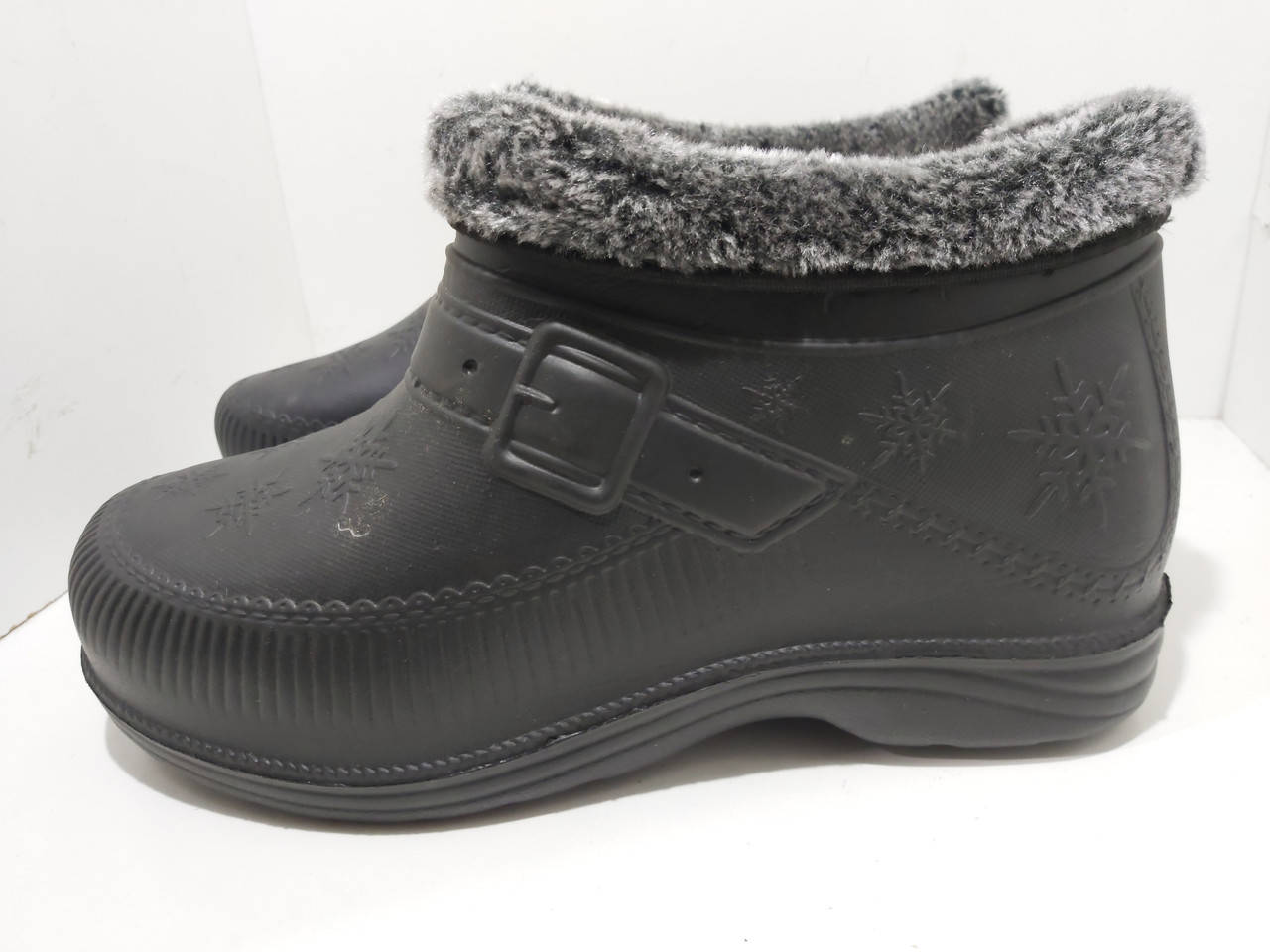 

Галоши зимние женские эва, Черный