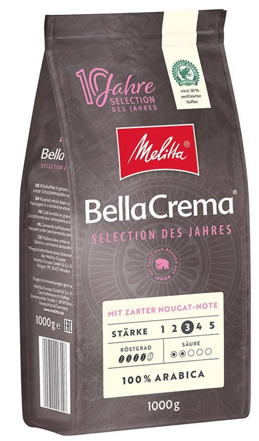 

Кофе в зернах Melitta Bella Crema Selection des Jahres 1 кг