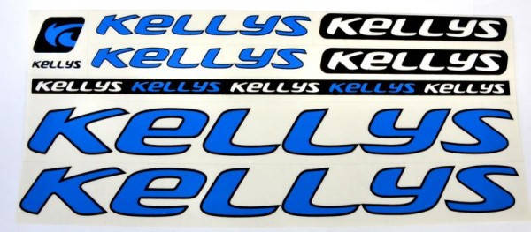 

Наклейка Kellys на раму велосипеда, синий (NAK031)
