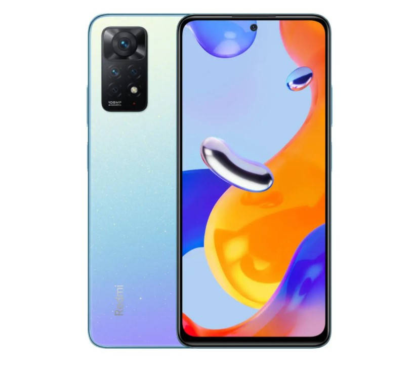 

Смартфон Xiaomi Redmi Note 11 Pro 8/128GB Star Blue (EU), Голубой