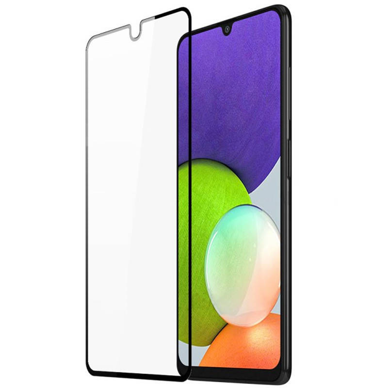 

Защитное стекло XD+ (на весь экран) для Samsung Galaxy A22 4G / M32 / M22, Черный