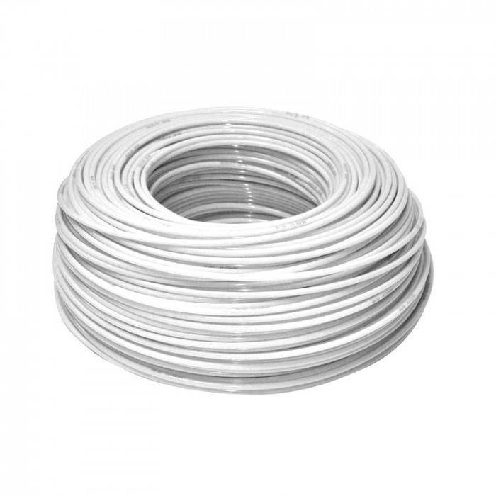 

Белый гибкий полиэтиленовый шланг 1/4 Aquafilter KTPE14W