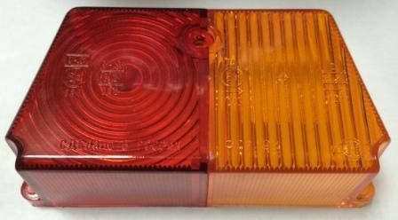 

Стекло поворотов коляски МТ желто-красное/зад/Ф-219