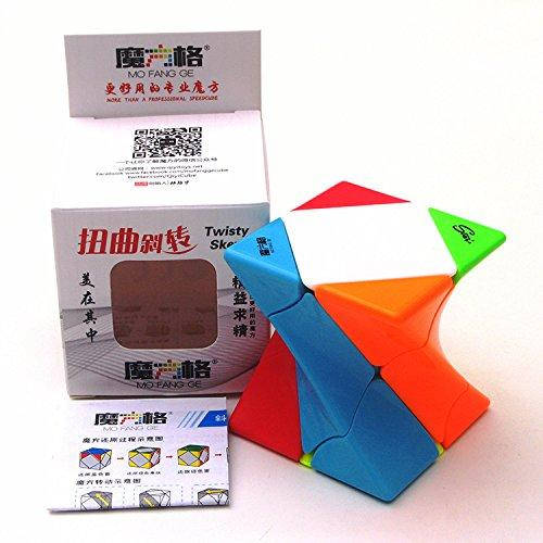 

QiYi Twisty Skewb Cube stickerless (color) | Скьюб Твисти без наклеек
