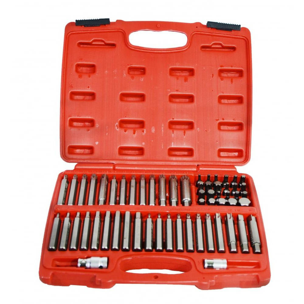

Набор бит TORX, HEX, SPLINE 58 ед. 3509 JTC