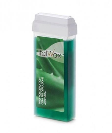 

Воск для депиляции ItalWax кассетный 100мл № 04 Алоэ