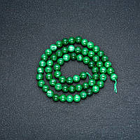 Намистини на нитці Хризопраз (їм.) гладка кулька d-6мм L-38см + - купити біжутерію дешево оптом в інтернеті