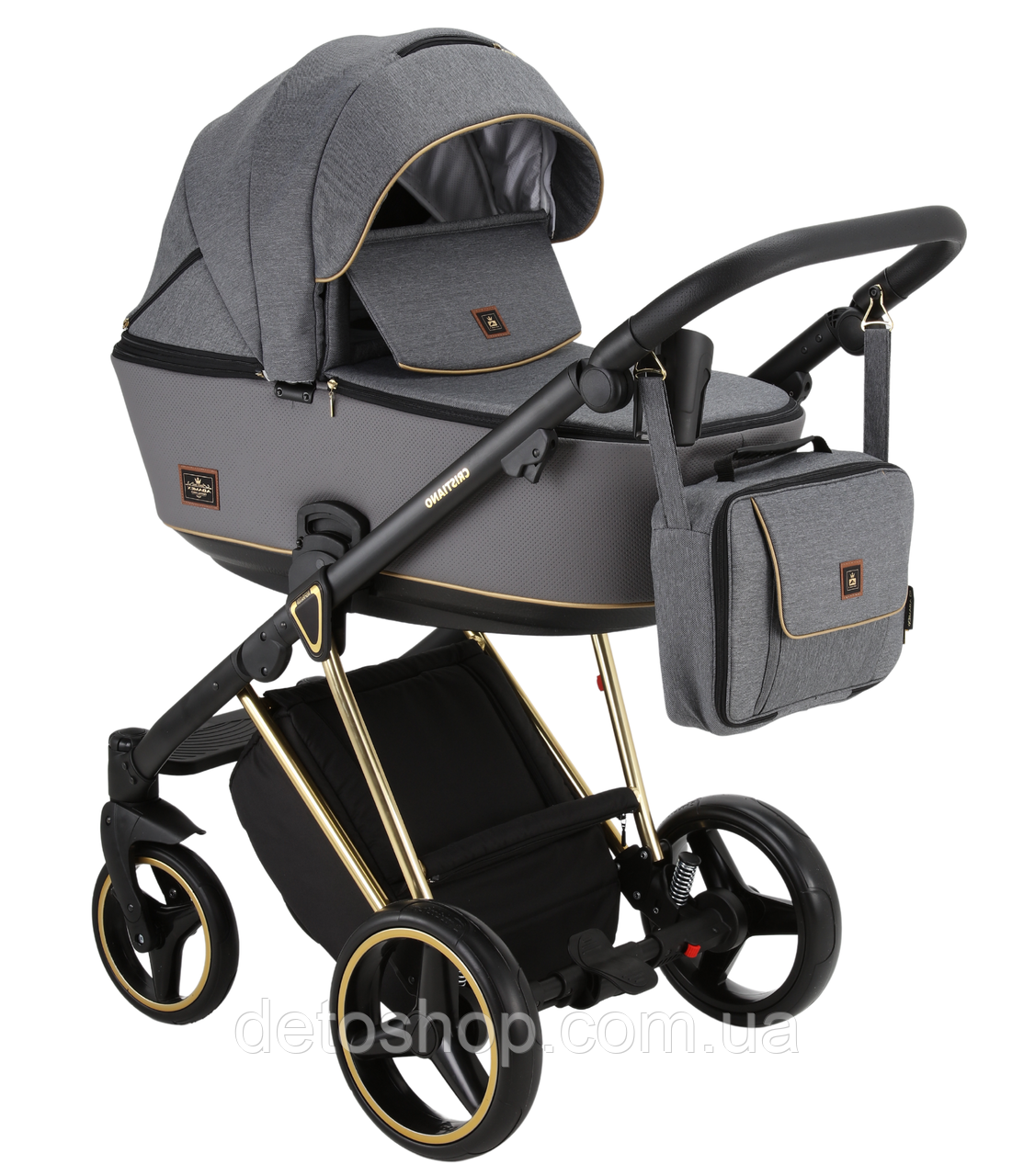Дитяча універсальна коляска 2 в 1 Adamex Cristiano CR-432