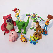 Набір фігурок Історія іграшок RESTEQ 9 шт. Ігрові фігурки із мультфільму Toy Story. Іграшка Toy Story