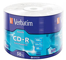 Диск СD+R Verbatim принтбол по 50 43794