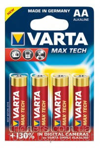 4706 06 LR батарейки Varta Max Tech, фото 1