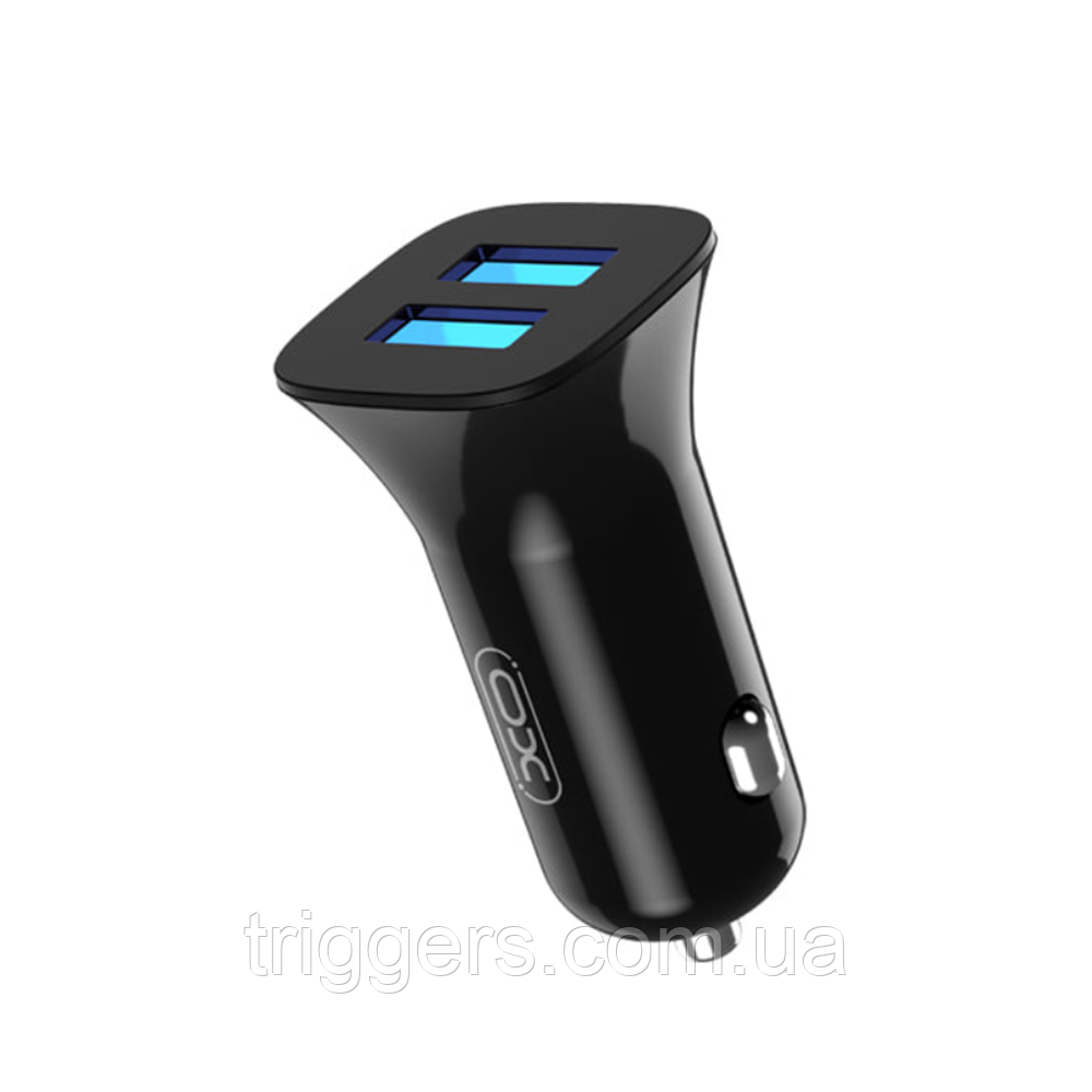 АЗП XO TZ10/CC31 2.4A/2 USB Black