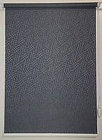 Рулонная штора Давос 591 Тёмно-серый