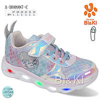 Детская спортивная обувь 2022 оптом. Детская обувь бренда Tom.m - Bi&Ki для девочек (рр. с 27 по 32)