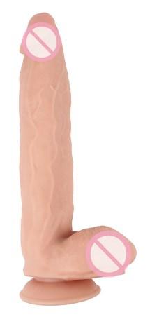 Фалоімітатор реалістичний з мошонкою Chisa Cal-king Dicks Well-endowed беж 9,3