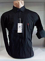Рубашка мужская cтрейчевая, приталенная, молодёжная р-ры S-XL (3цв) "ROLADA" недорого от прямого поставщика
