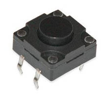 Кнопка тактова вологозахищена WH12-H5mm IP67 4pin