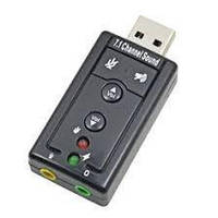 USB sound card звуковая карта адаптер аудио 3D
